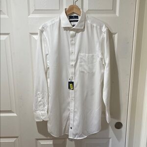 Hart Schaffner Marx Men’s White Dressa Shirt